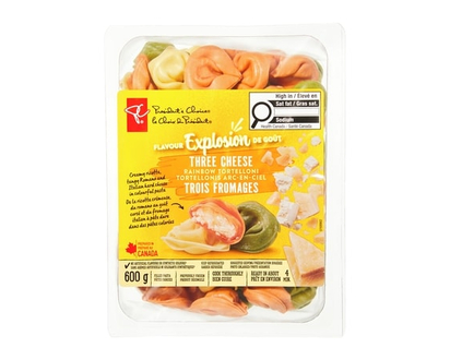 le Choix du Président Tortellonis arc-en-ciel trois fromages Explosion de goût - 255.0 G