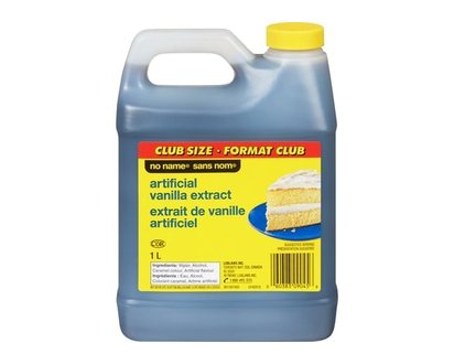 No Name Artificial Vanilla Extract Club Size - 1.0 L