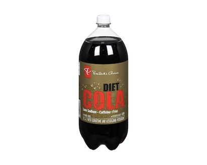 le Choix du Président Cola diète faible en sodium et sans caféine - 2.0 L