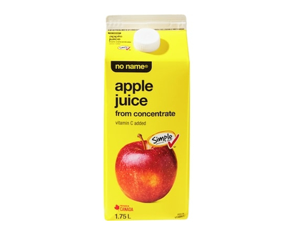 No Name Apple Juice - 1.75 L
