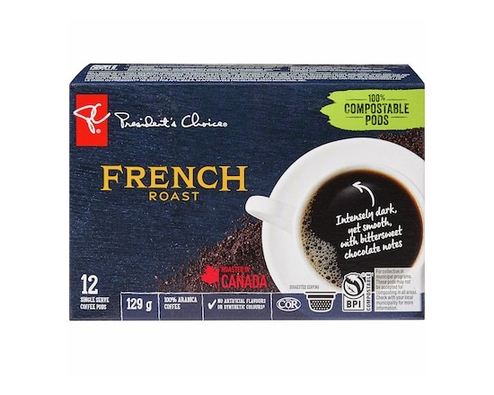 French Roast Single Serve Coffee Pods - 12.0 EA