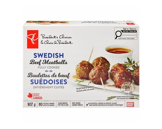 Swedish Beef Meatballs - 907.0 G