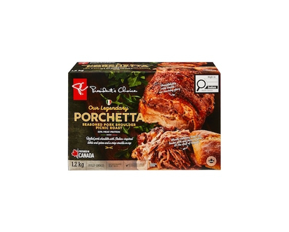 President's Choice Porchetta Seasoned Pork Shoulder Picnic Roast - 1.2 KG