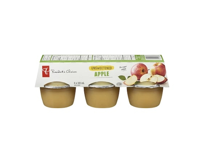 le Choix du Président Compote de pommes non sucrée - 100.0 ML