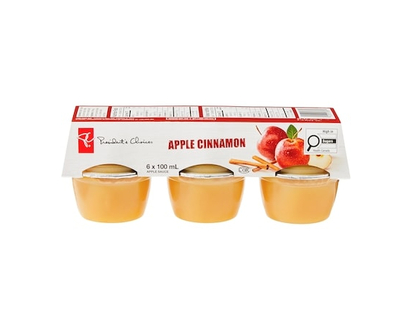 President's Choice Cinnamon Apple Sauce - 100.0 ML