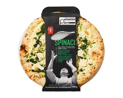 PC Collection noire Pizza de qualité supérieure Spinaci - 440.0 G