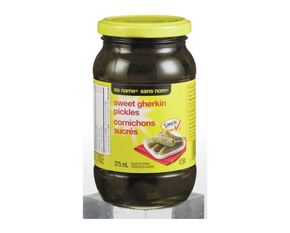 No Name Sweet Gherkins Pickles - 375.0 ML