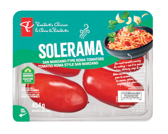 Solerama San Marzano-Type Roma Tomatoes - 454.0 G