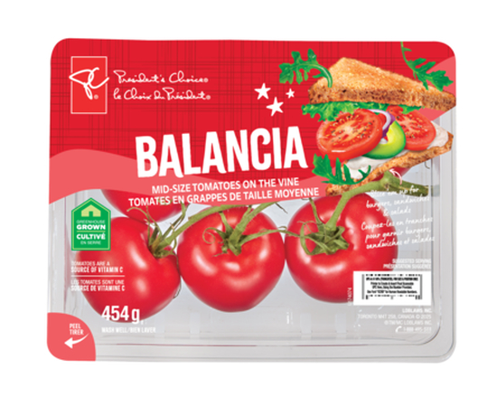 Balancia Mid-Size Tomatoes on the Vine - 454.0 G