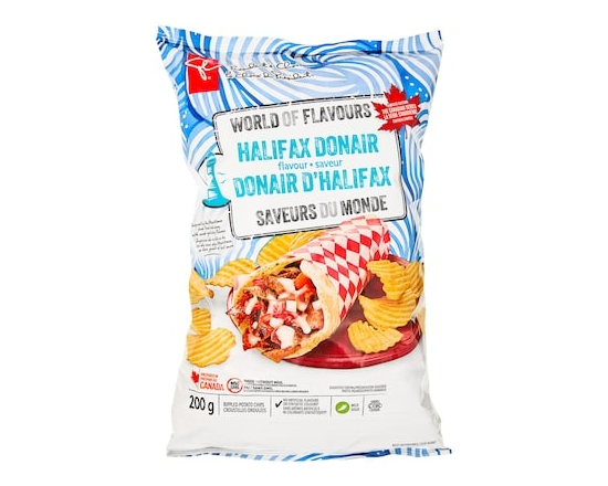 World of Flavours Halifax Donair Flavour Rippled Potato Chips - 200.0 G