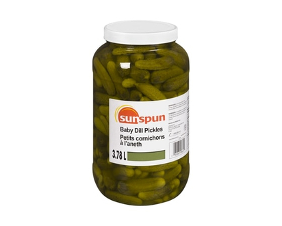 Baby Dill Pickles - 3.78 L
