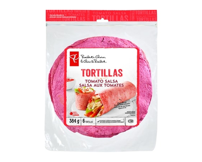 President's Choice Tomato Salsa Tortillas - 384.0 G