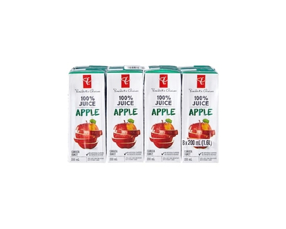 100% Apple Juice Boxes - 200.0 ML