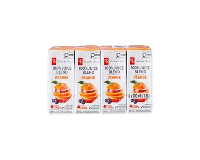 100% Orange Juice Blend Boxes - 200.0 ML