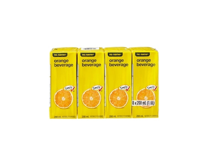 Orange Beverage Boxes - 200.0 ML