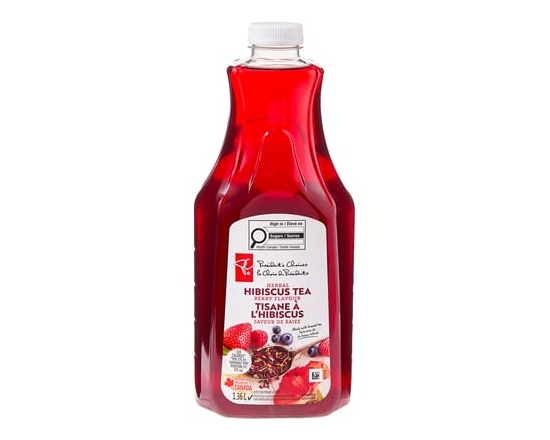 Berry Flavour Herbal Hibiscus Iced Tea - 1.36 L
