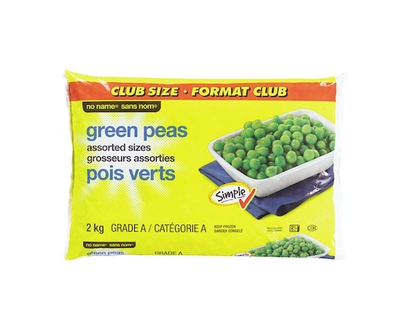 No Name Green Peas, Club Size - 2.0 KG