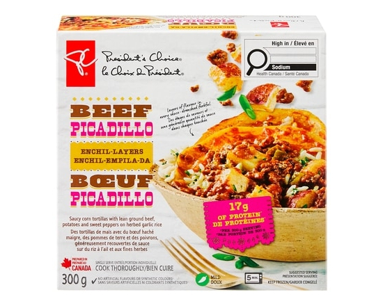 Beef Picadillo Enchil-Layers Saucy Tortilla Entrée - 300.0 G