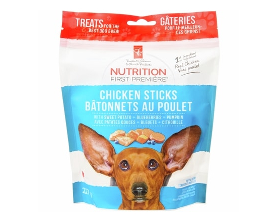 Nutrition First Beef Sticks for Adult Dogs of All Sizes - 227.0 G