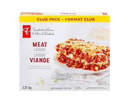President's Choice Meat Lasagna - 2.27 KG
