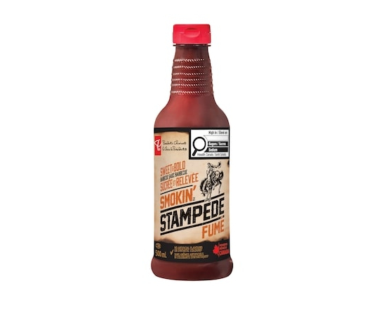 Smokin' Stampede Barbecue Sauce, Sweet & Bold - 500.0 ML
