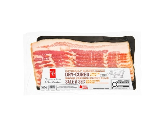 Dry-Cured Thick Cut Naturally Smoked Bacon - 375.0 G