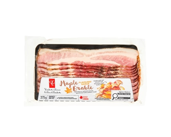 Maple Flavoured Naturally Smoked Bacon - 375.0 G