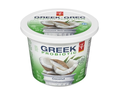 President's Choice Greek Yogurt Probiotic Coconut - 500.0 G