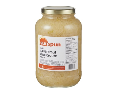 Mild Sauerkraut - 3.5 L