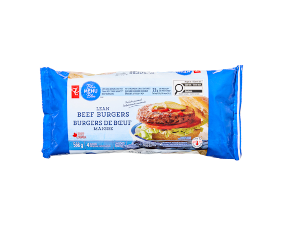 Lean Beef Burgers - 568.0 G