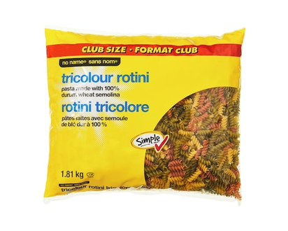 No Name Tricolour Rotini Club Size - 1.81 KG