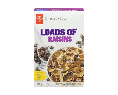 President's Choice Céréales de son et raisins secs Pleines de raisins secs - 625 G