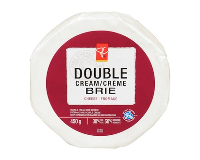 President's Choice Double Cream Brie Cheese - 450.0 G