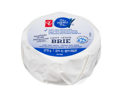 PC Blue Menu Cheese, Brie Light - 175.0 G