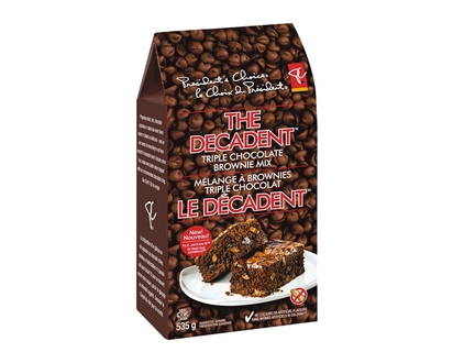 le Choix du Président Mélange à brownies triple chocolat Le décadent - 535.0 G