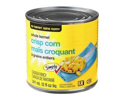 No Name Whole Kernel Crisp Corn - 341.0 ML