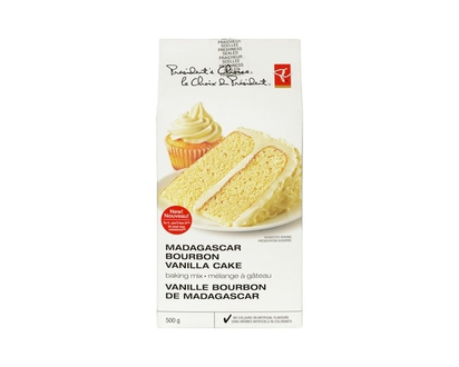 le Choix du Président Mélange à gâteau à la vanille bourbon de Madagascar - 500.0 G