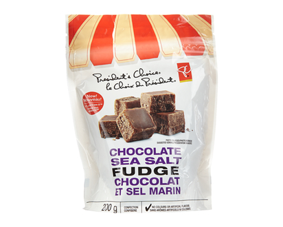 President's Choice Chocolate Fudge Sea Salt - 200.0 G