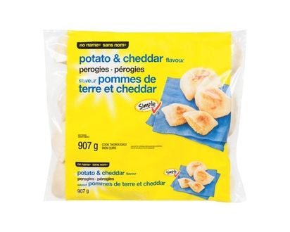 No Name Perogies, Potato and Cheddar Flavour - 907.0 G