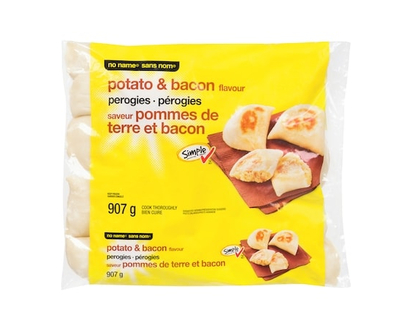 No Name Perogies, Potato and Bacon Flavour - 907.0 G