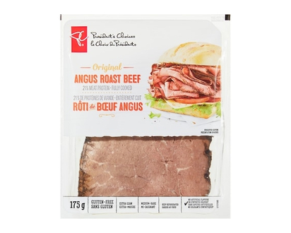President's Choice Original Angus Roast Beef Slices - 175.0 G