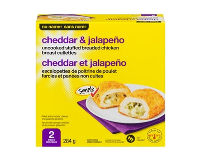 No Name Stuffed Chicken with Jalapeno & Cheese - 284.0 G