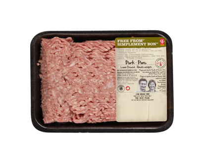 President's Choice Free From Lean Ground Pork - 454.0 G