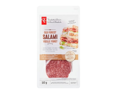 President's Choice Old Forest Salami Slices - 150.0 G