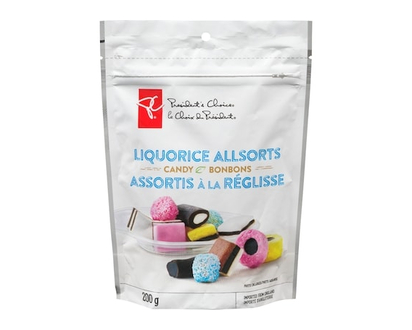 President's Choice Liquorice Allsorts Candy - 200.0 G