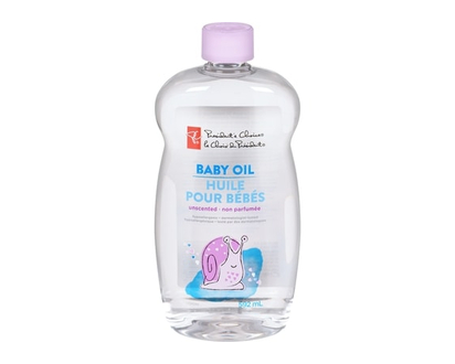 President's Choice PC Baby Oil Unscented 592ml - 592 ML