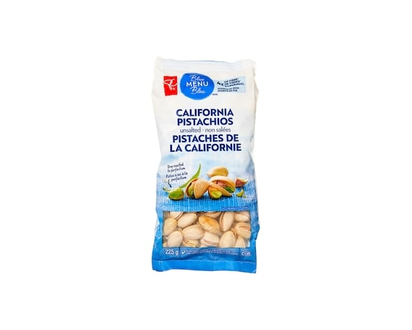 PC Menu Bleu Pistaches de la Californie non salées - 225.0 G