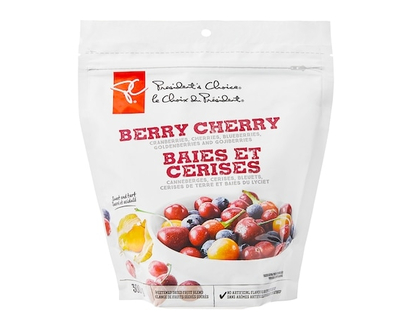 President's Choice Berry Cherry Dried Fruit Blend - 300.0 G