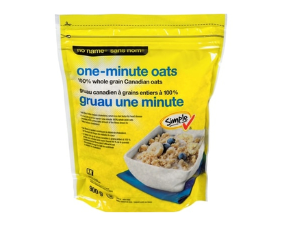 No Name One Minute 100% Whole Grain Oats - 900.0 G