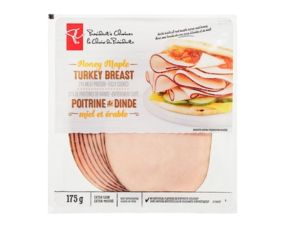 President's Choice Honey Maple Turkey Breast - 175.0 G